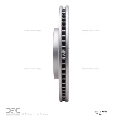Dynamic Friction Company Disc Brake Rotor 604-59069
