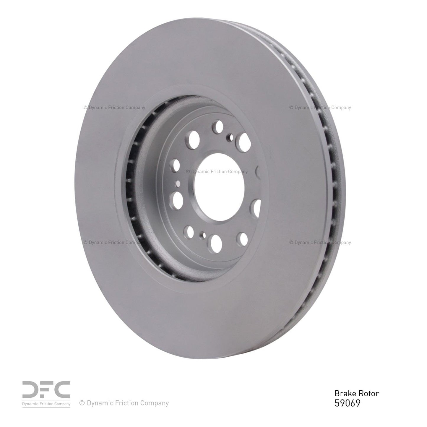 Dynamic Friction Company Disc Brake Rotor 604-59069