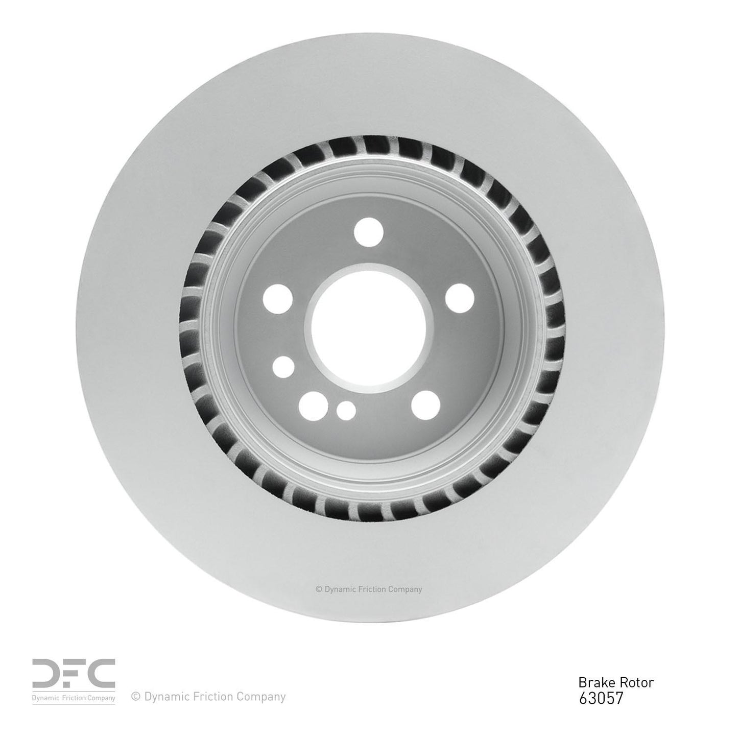 Dynamic Friction Company Disc Brake Rotor 604-63057