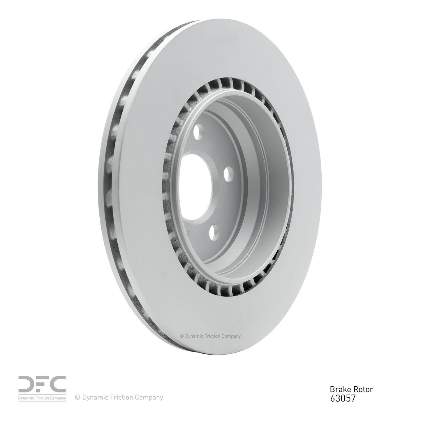 Dynamic Friction Company Disc Brake Rotor 604-63057