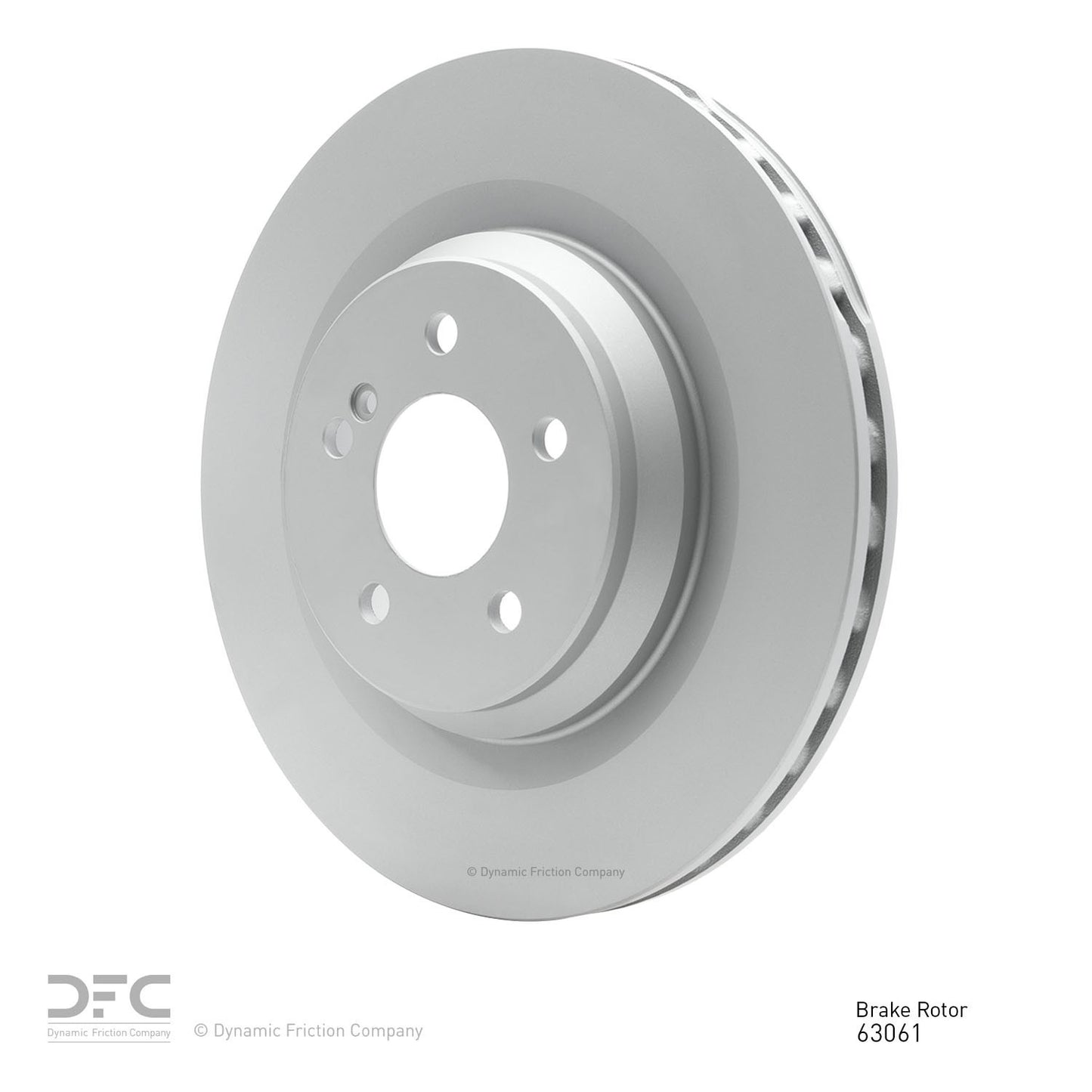 Dynamic Friction Company Disc Brake Rotor 604-63061