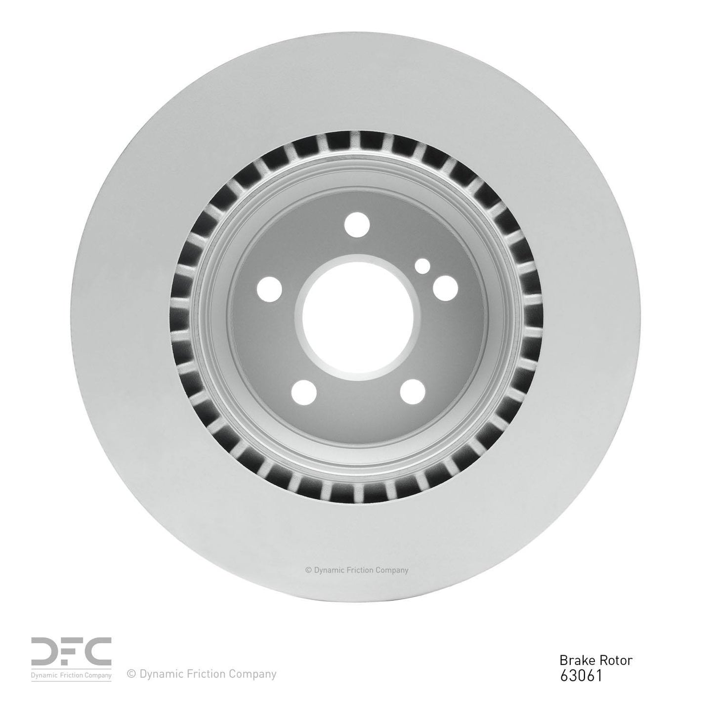 Dynamic Friction Company Disc Brake Rotor 604-63061