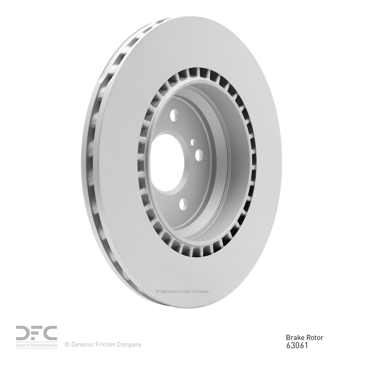 Dynamic Friction Company Disc Brake Rotor 604-63061
