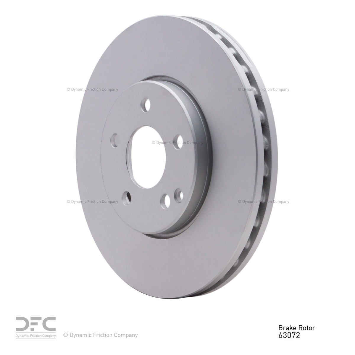 Dynamic Friction Company Disc Brake Rotor 604-63072
