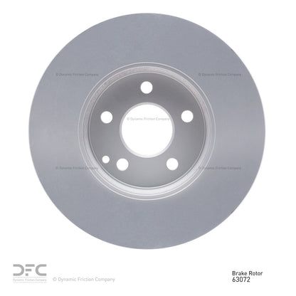 Dynamic Friction Company Disc Brake Rotor 604-63072