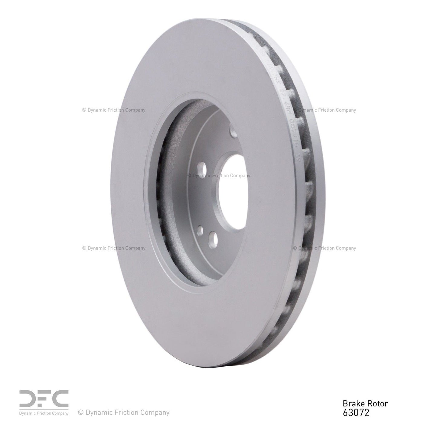 Dynamic Friction Company Disc Brake Rotor 604-63072