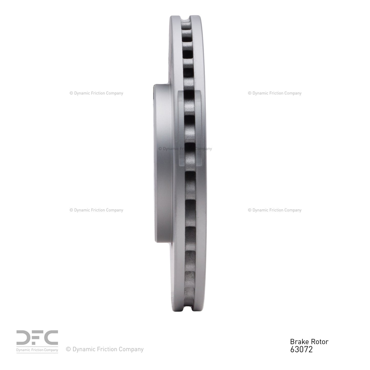 Dynamic Friction Company Disc Brake Rotor 604-63072