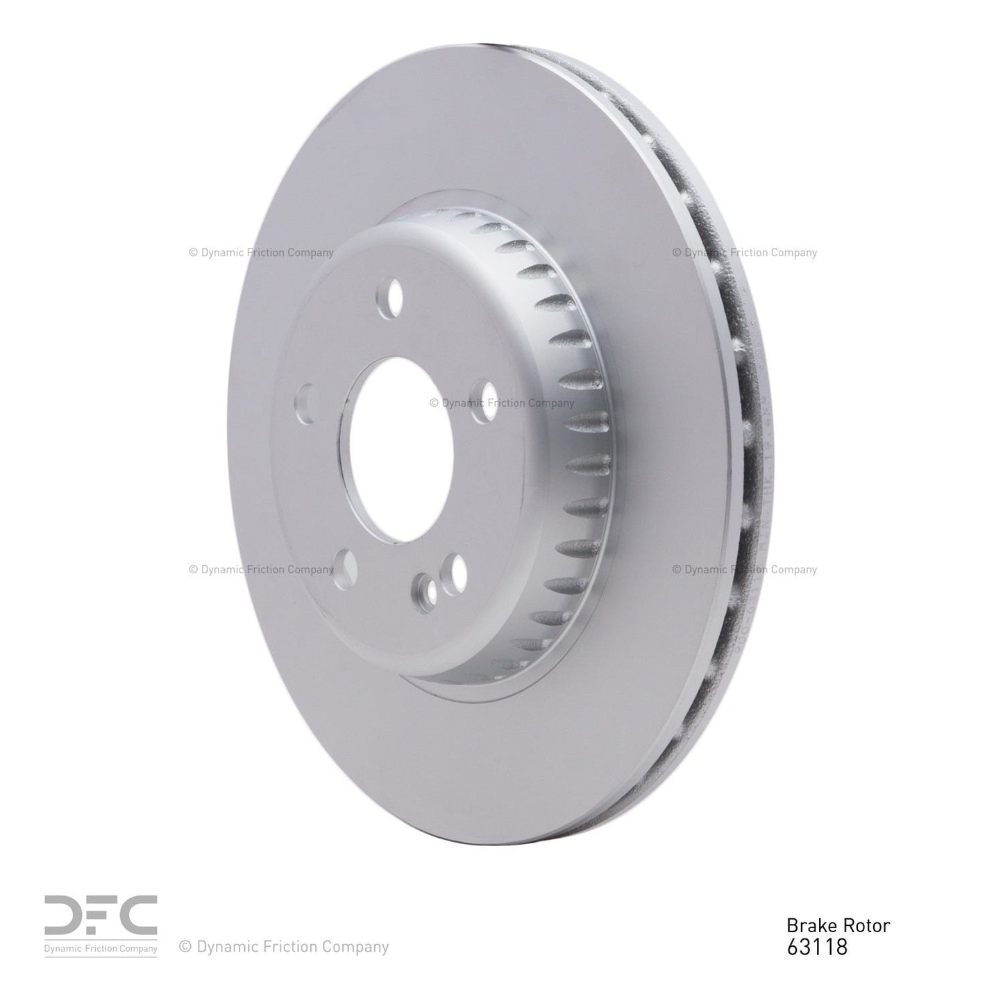 Dynamic Friction Company Disc Brake Rotor 604-63118
