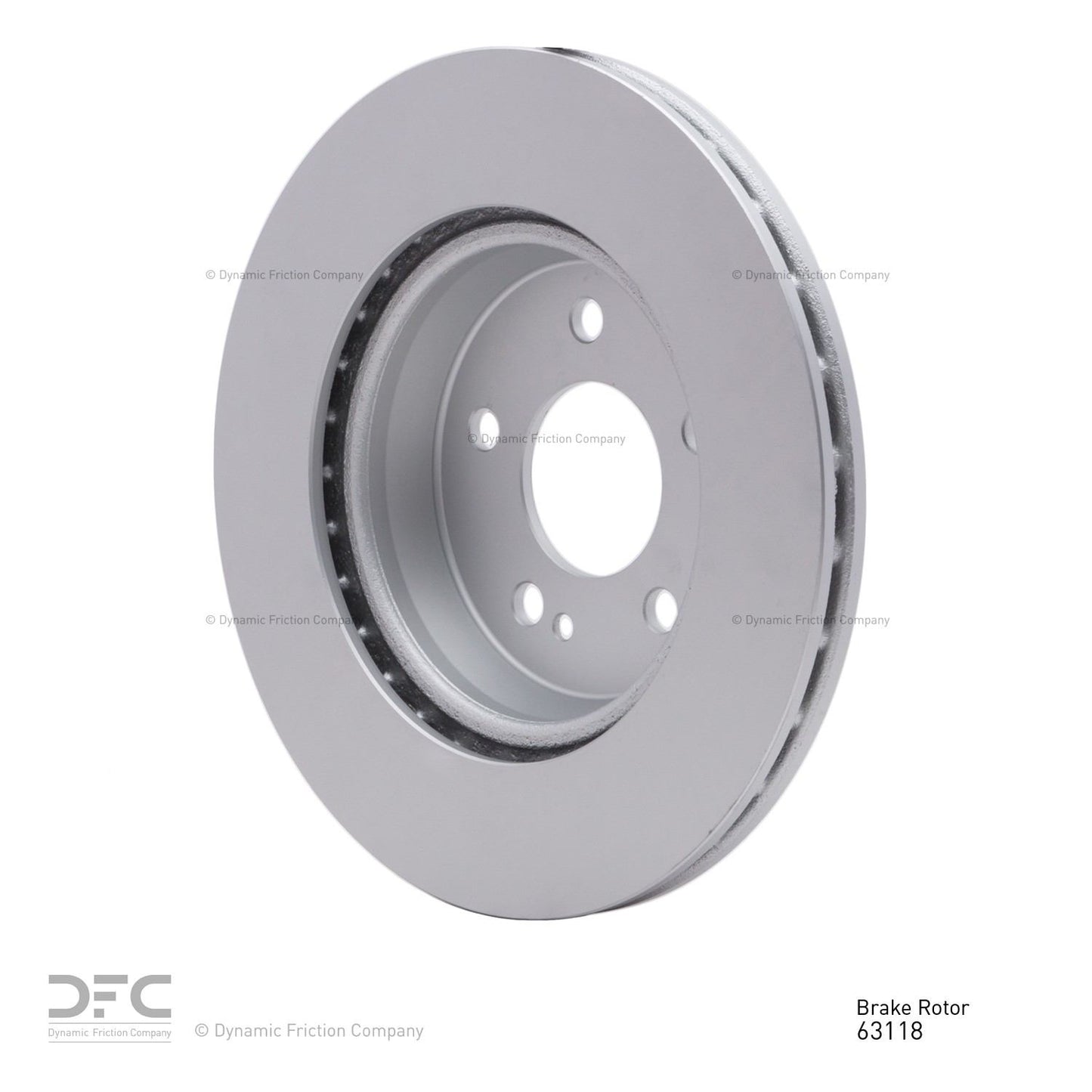 Dynamic Friction Company Disc Brake Rotor 604-63118