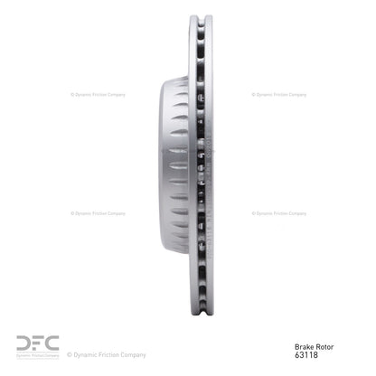 Dynamic Friction Company Disc Brake Rotor 604-63118
