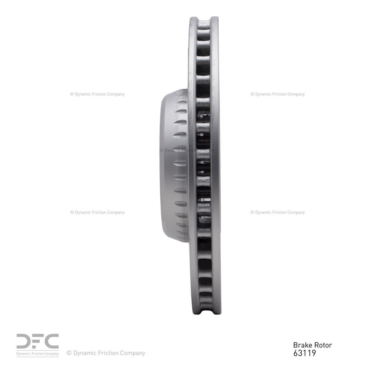 Dynamic Friction Company Disc Brake Rotor 604-63119