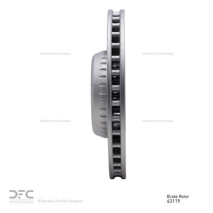 Dynamic Friction Company Disc Brake Rotor 604-63119
