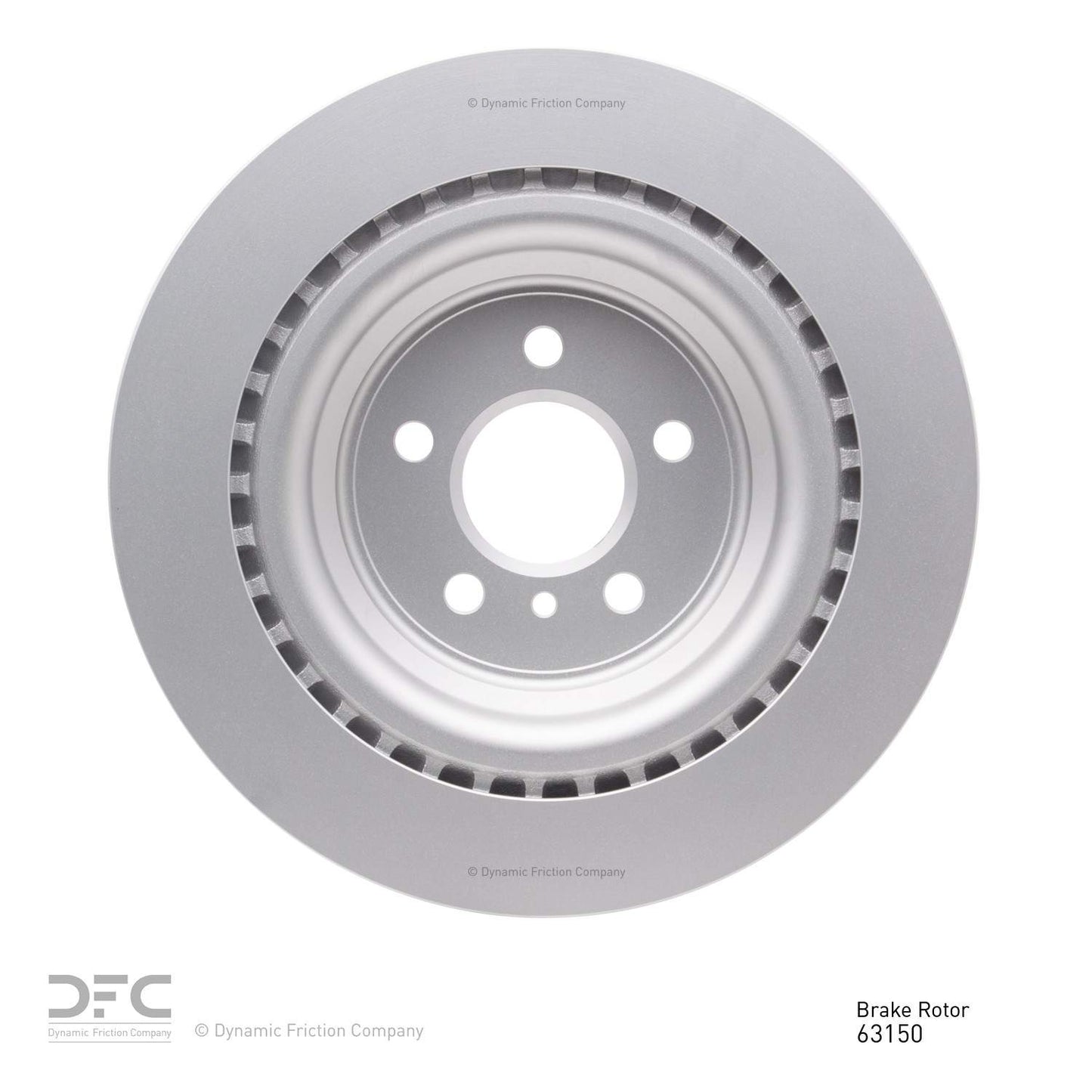 Dynamic Friction Company Disc Brake Rotor 604-63150