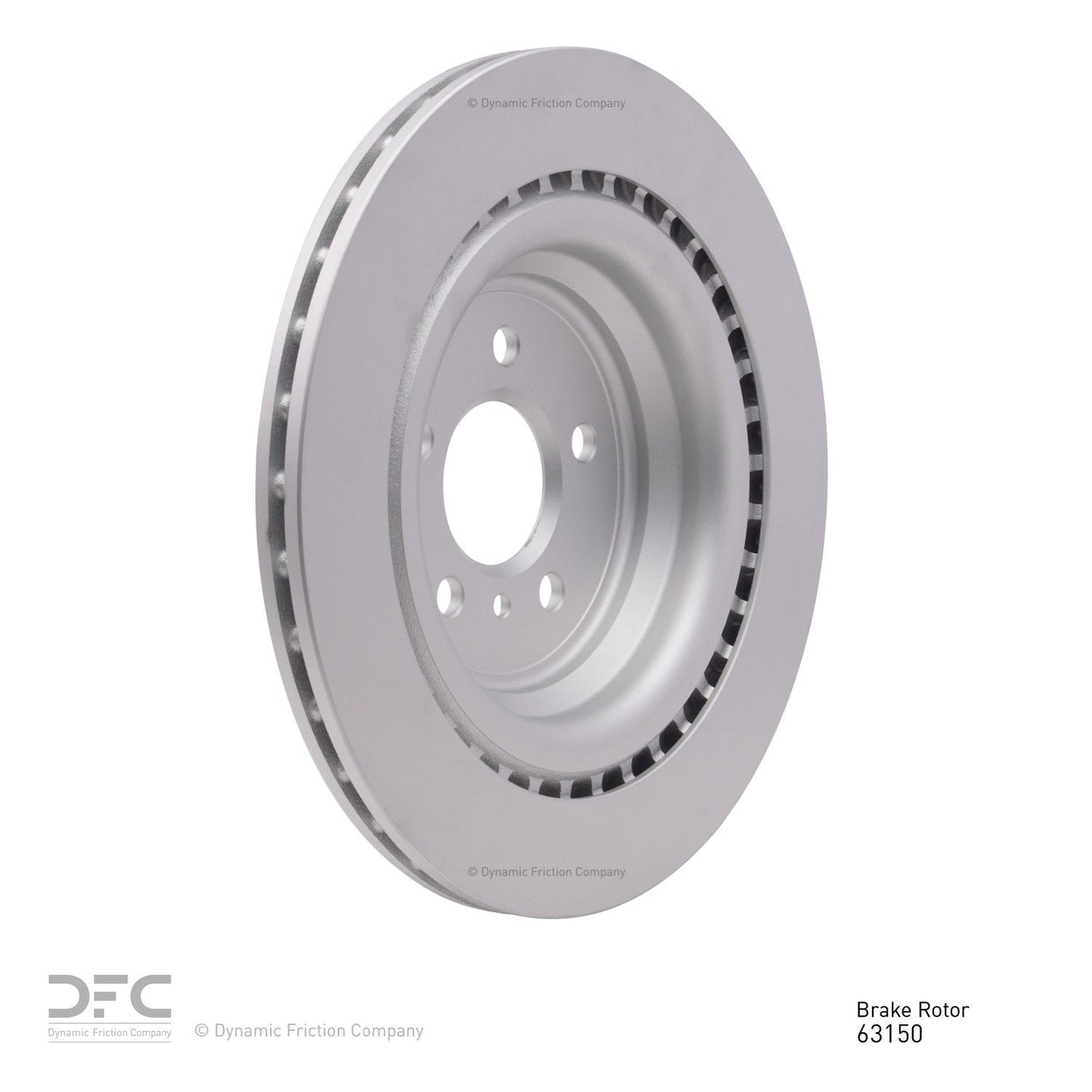 Dynamic Friction Company Disc Brake Rotor 604-63150