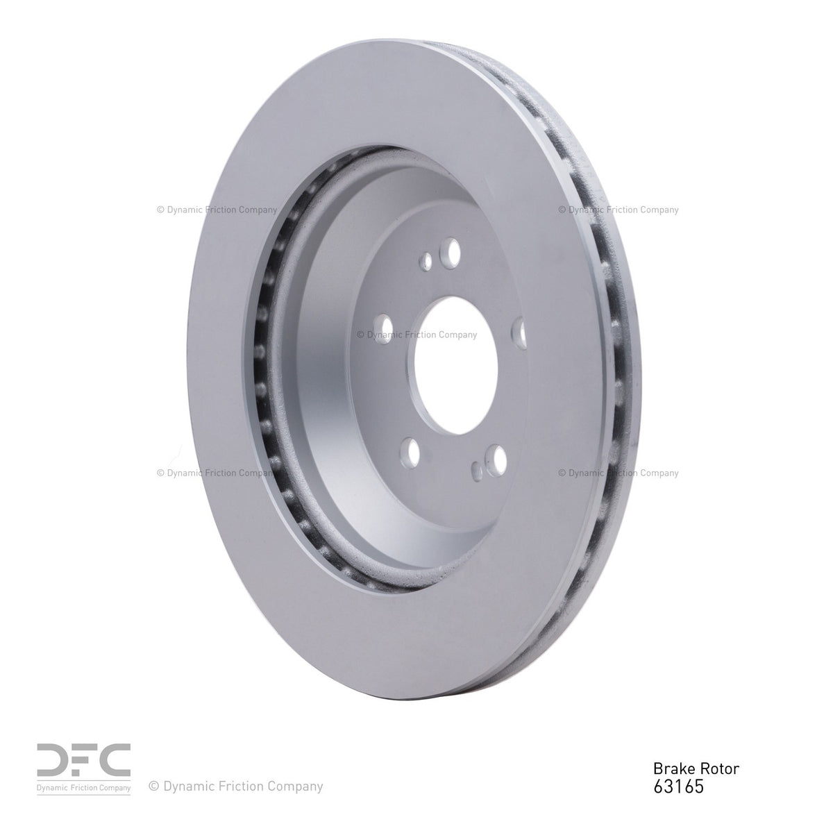 Dynamic Friction Company Disc Brake Rotor 604-63165