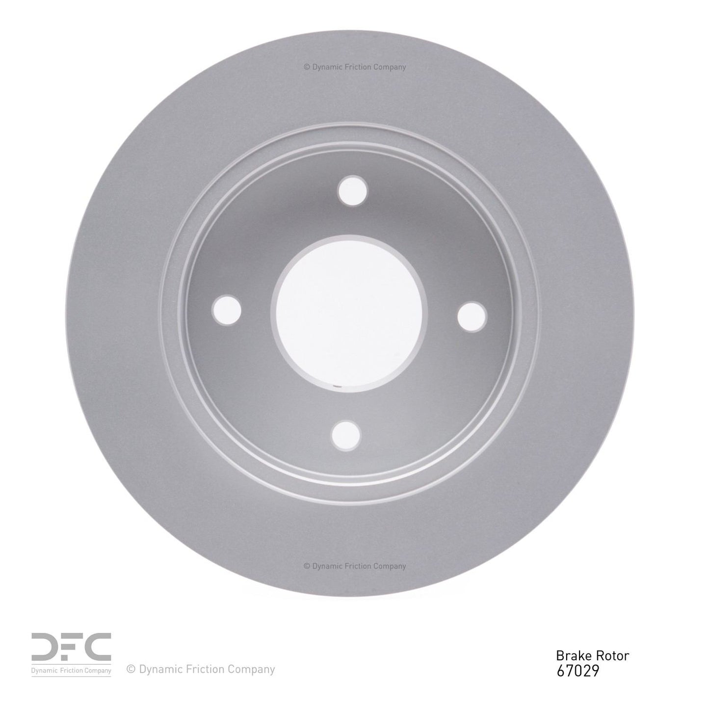 Dynamic Friction Company Disc Brake Rotor 604-67029