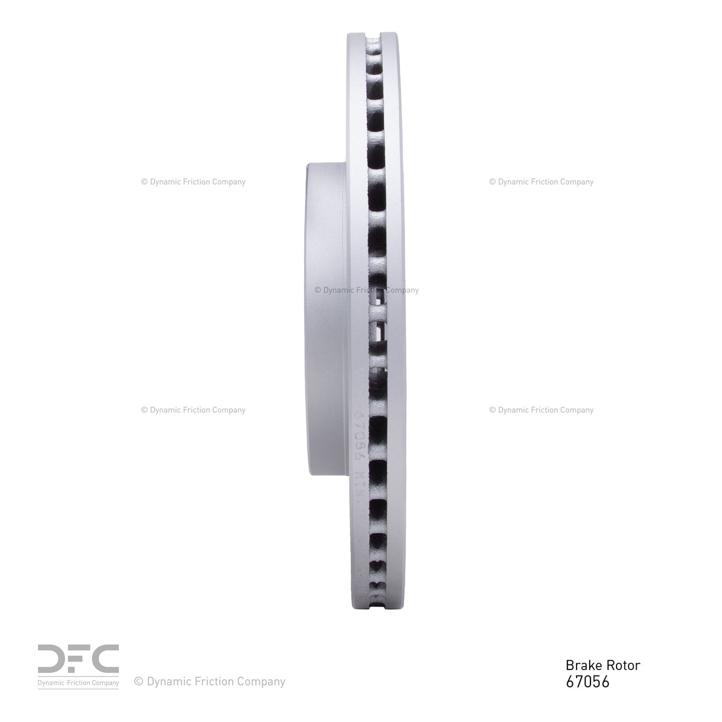 Dynamic Friction Company Disc Brake Rotor 604-67056