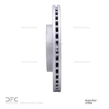 Dynamic Friction Company Disc Brake Rotor 604-67056