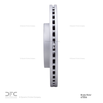 Dynamic Friction Company Disc Brake Rotor 604-67056