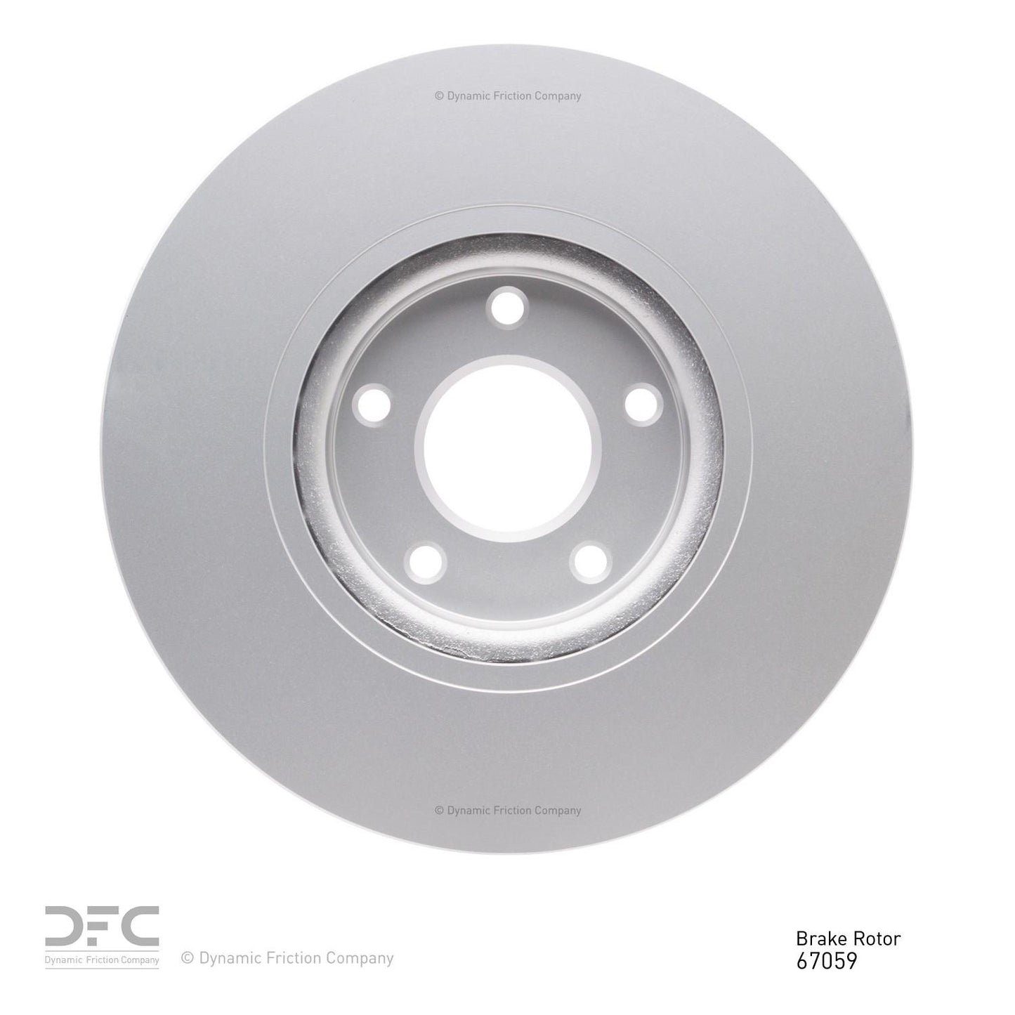 Dynamic Friction Company Disc Brake Rotor 604-67059