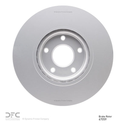 Dynamic Friction Company Disc Brake Rotor 604-67059