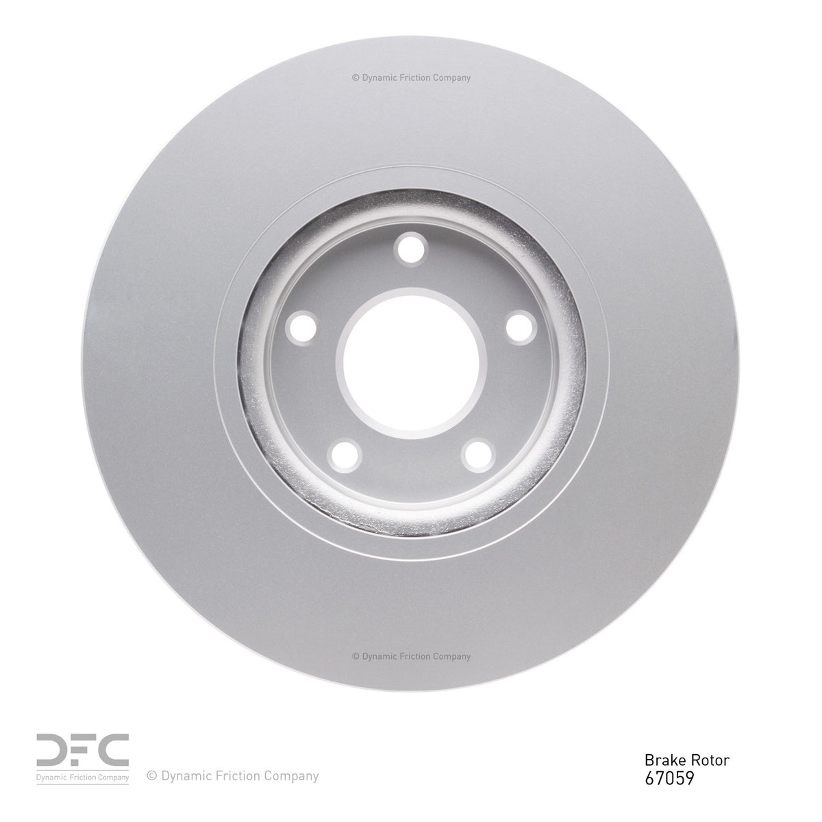 Dynamic Friction Company Disc Brake Rotor 604-67059