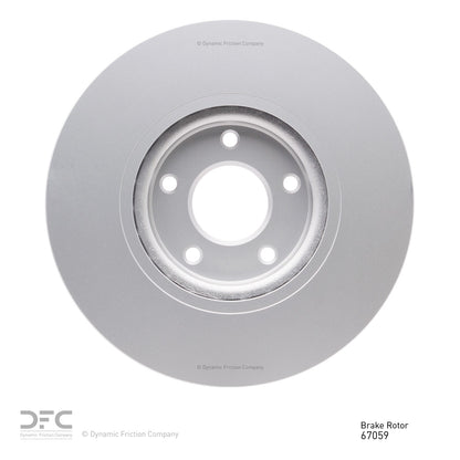 Dynamic Friction Company Disc Brake Rotor 604-67059