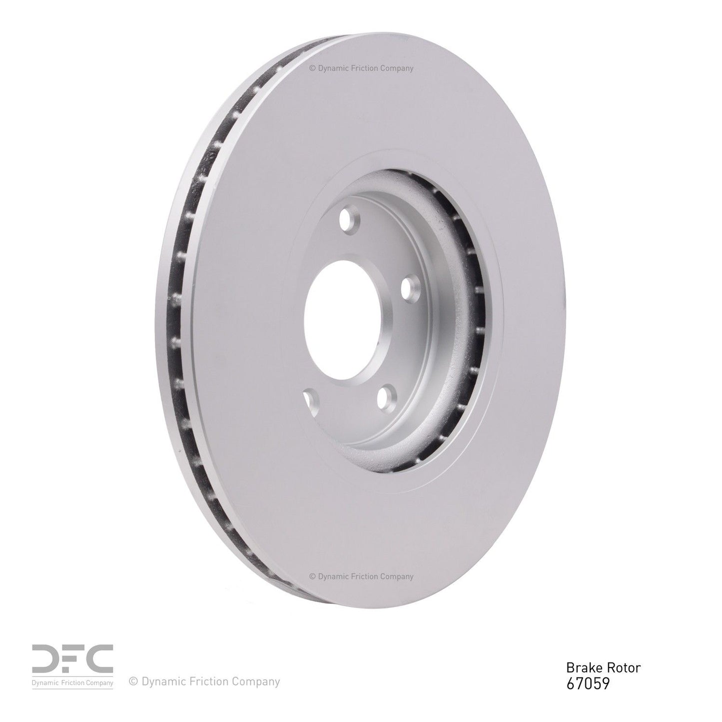 Dynamic Friction Company Disc Brake Rotor 604-67059