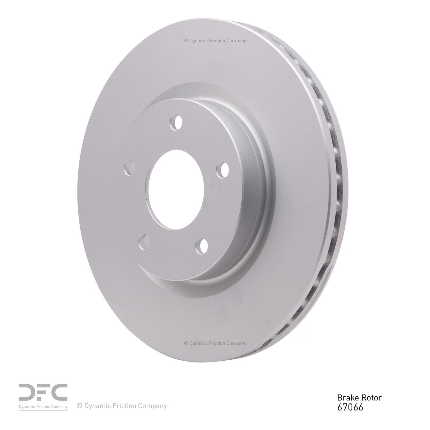Dynamic Friction Company Disc Brake Rotor 604-67066