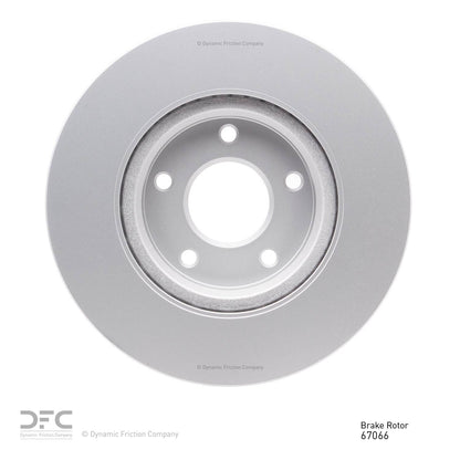 Dynamic Friction Company Disc Brake Rotor 604-67066