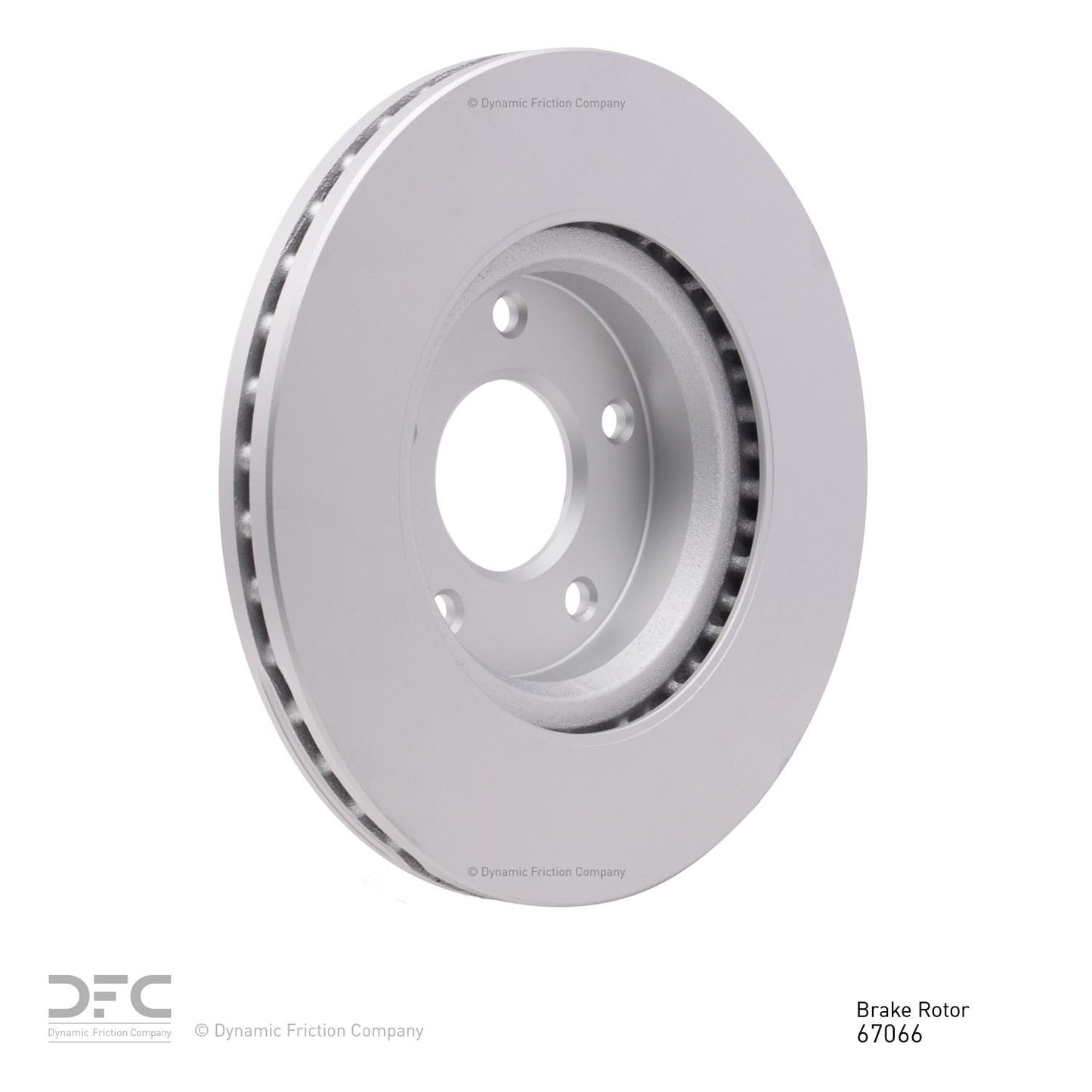 Dynamic Friction Company Disc Brake Rotor 604-67066
