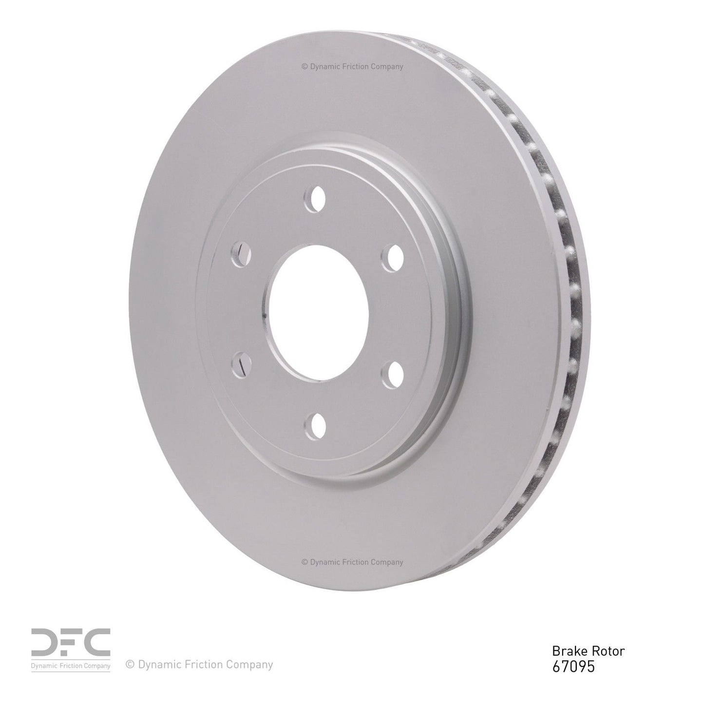 Dynamic Friction Company Disc Brake Rotor 604-67095