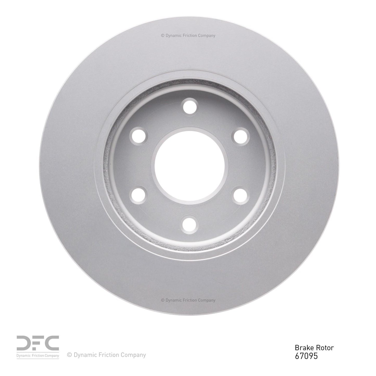 Dynamic Friction Company Disc Brake Rotor 604-67095