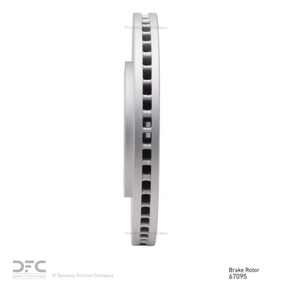 Dynamic Friction Company Disc Brake Rotor 604-67095