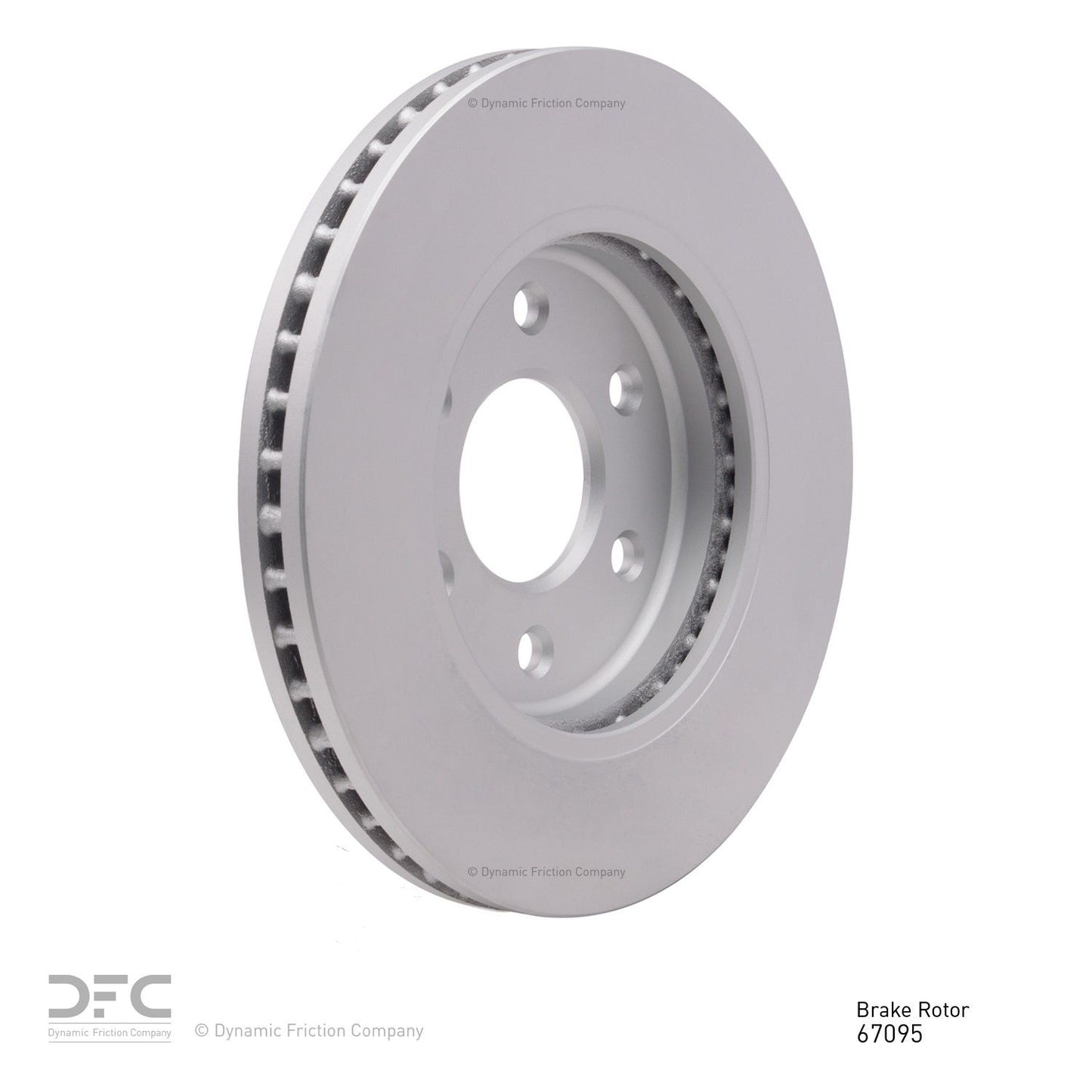 Dynamic Friction Company Disc Brake Rotor 604-67095