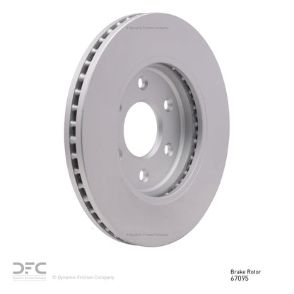 Dynamic Friction Company Disc Brake Rotor 604-67095