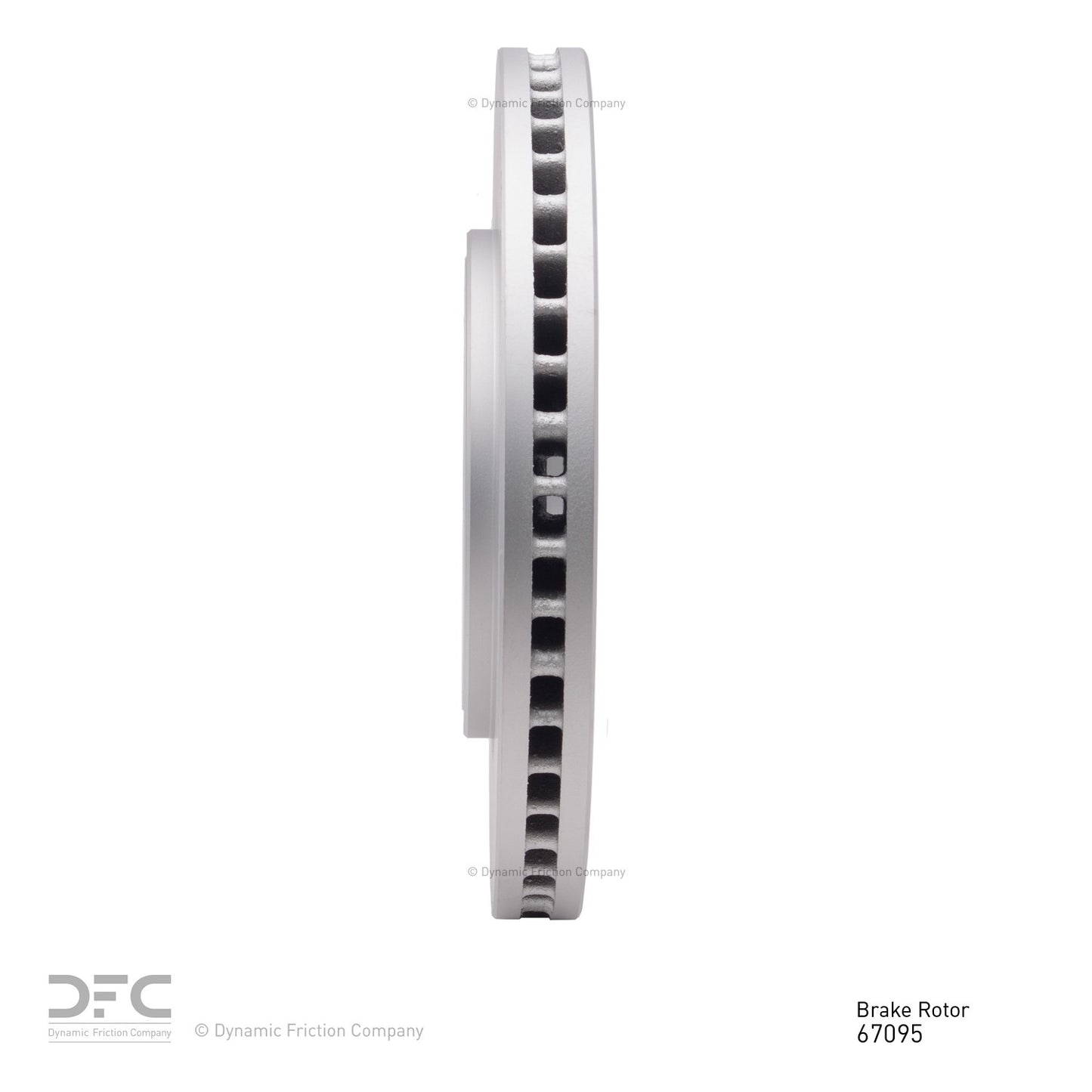 Dynamic Friction Company Disc Brake Rotor 604-67095