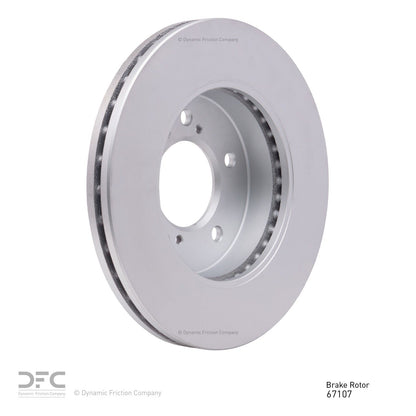Dynamic Friction Company Disc Brake Rotor 604-67107