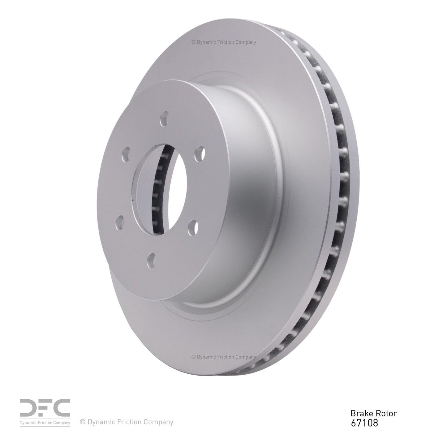 Dynamic Friction Company Disc Brake Rotor 604-67108