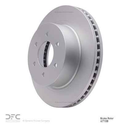 Dynamic Friction Company Disc Brake Rotor 604-67108