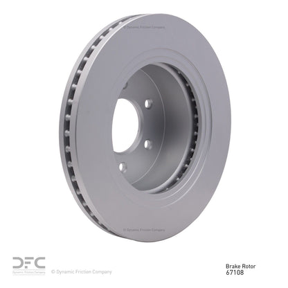 Dynamic Friction Company Disc Brake Rotor 604-67108