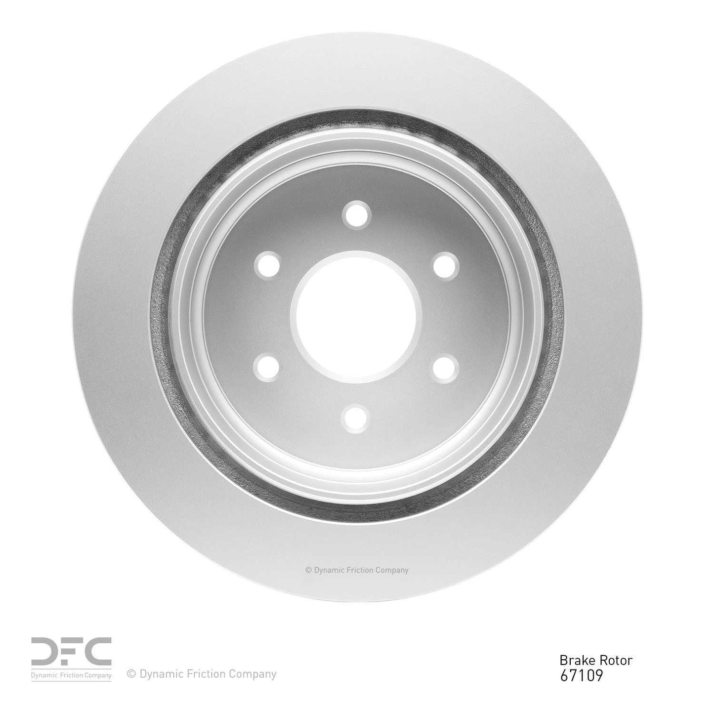 Dynamic Friction Company Disc Brake Rotor 604-67109