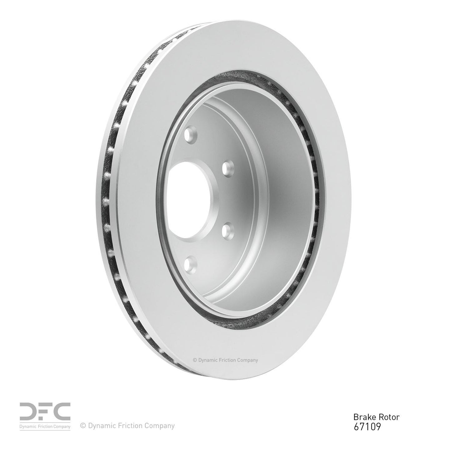 Dynamic Friction Company Disc Brake Rotor 604-67109