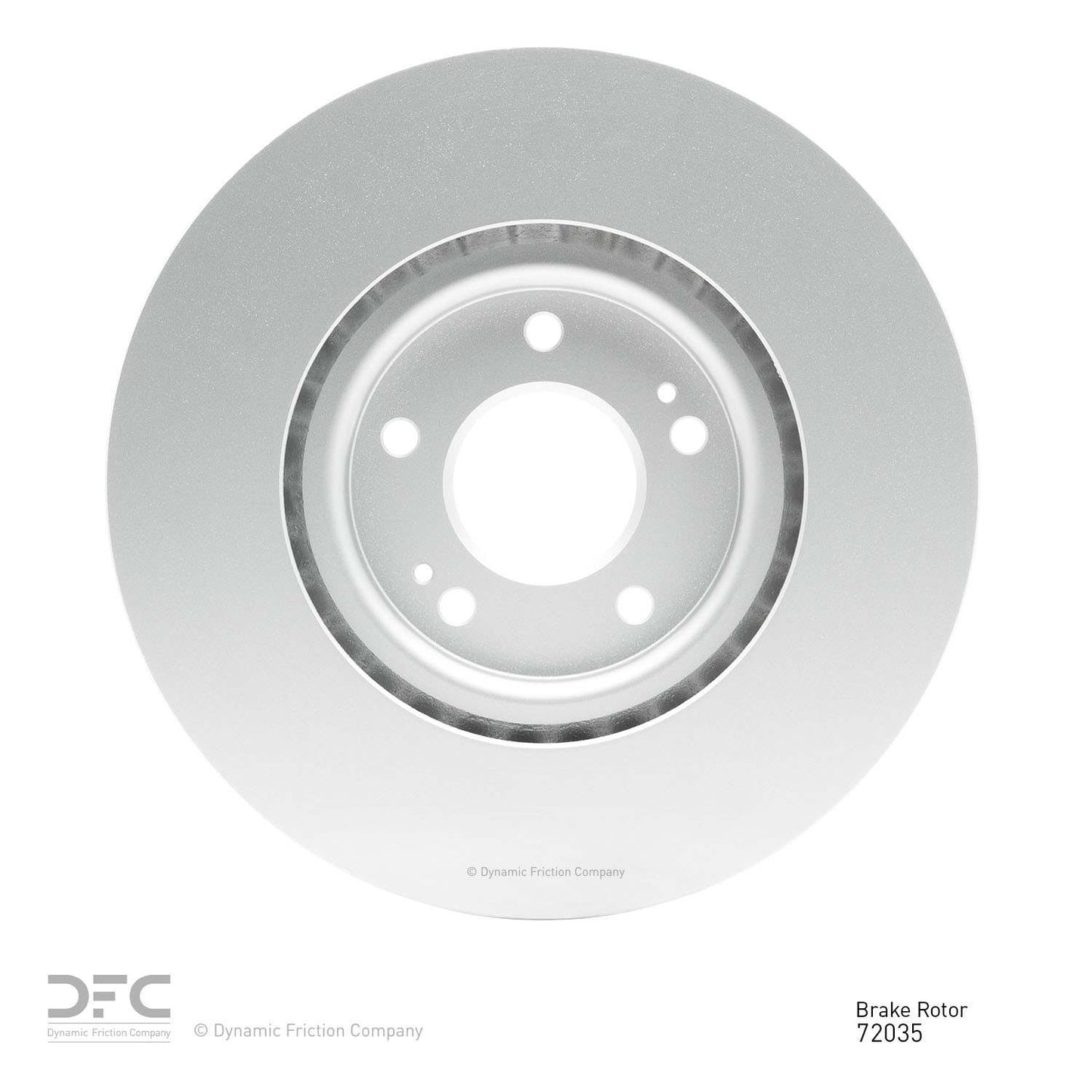 Dynamic Friction Company Disc Brake Rotor 604-72035