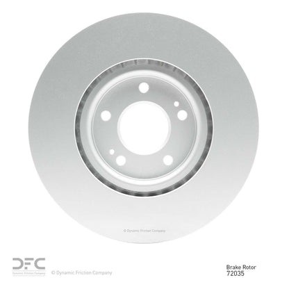 Dynamic Friction Company Disc Brake Rotor 604-72035