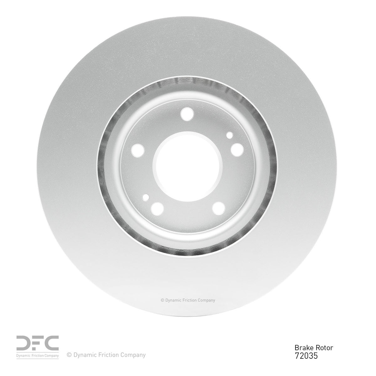 Dynamic Friction Company Disc Brake Rotor 604-72035