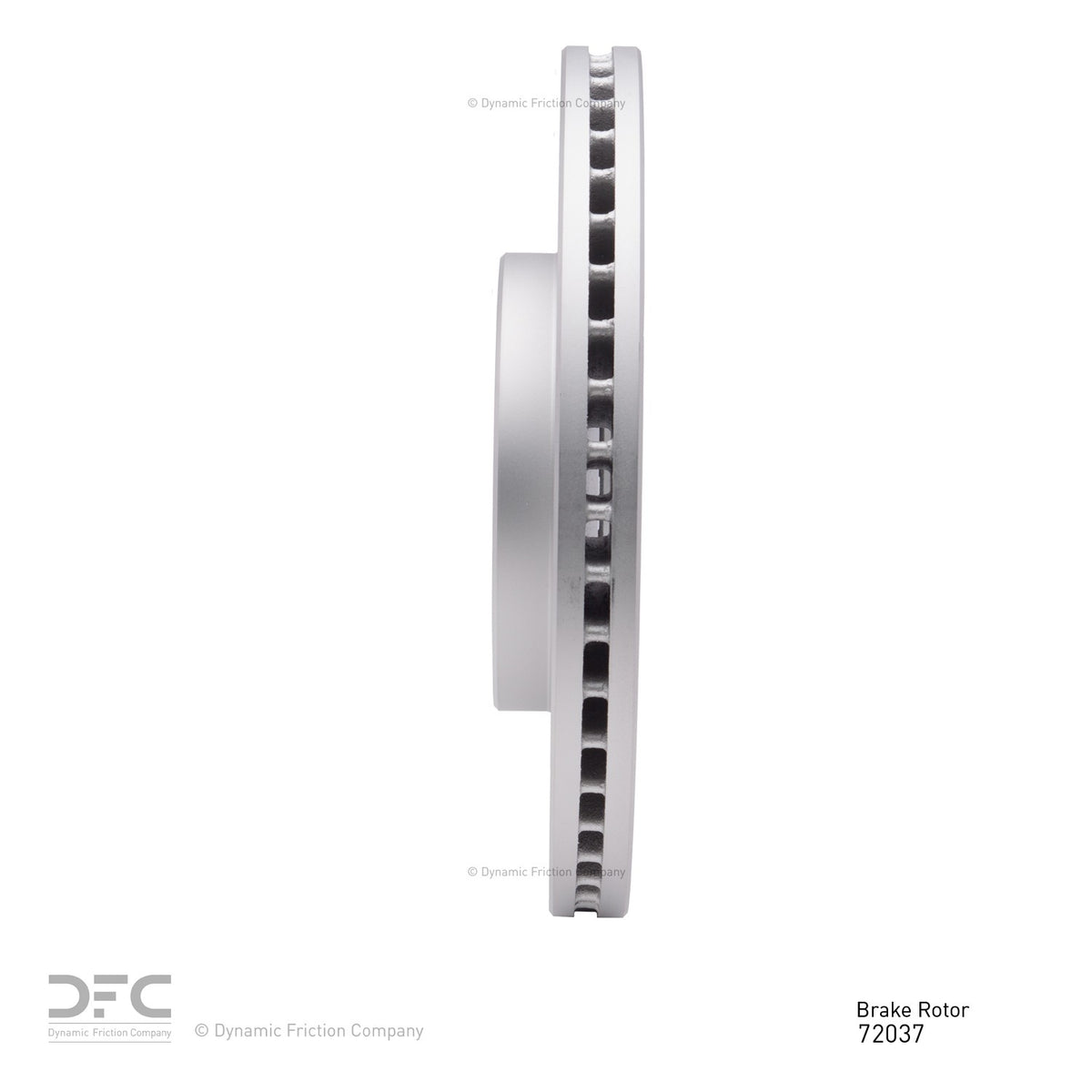 Dynamic Friction Company Disc Brake Rotor 604-72037