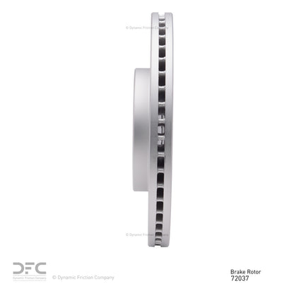Dynamic Friction Company Disc Brake Rotor 604-72037