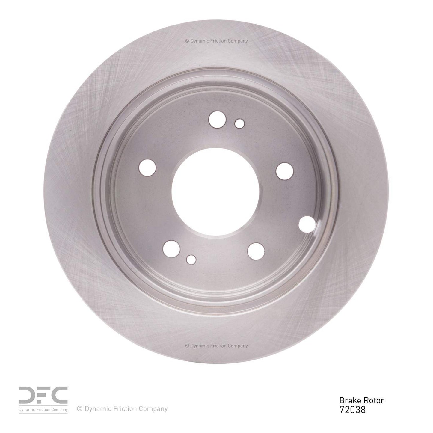 Dynamic Friction Company Disc Brake Rotor 604-72038