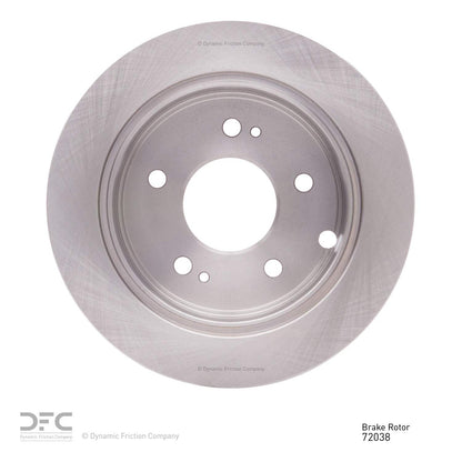 Dynamic Friction Company Disc Brake Rotor 604-72038